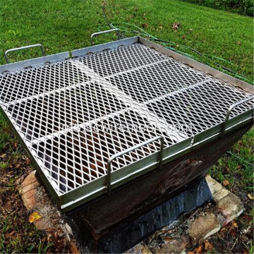 BBQ Grill Stainless Steel diperluas Mesh Logam